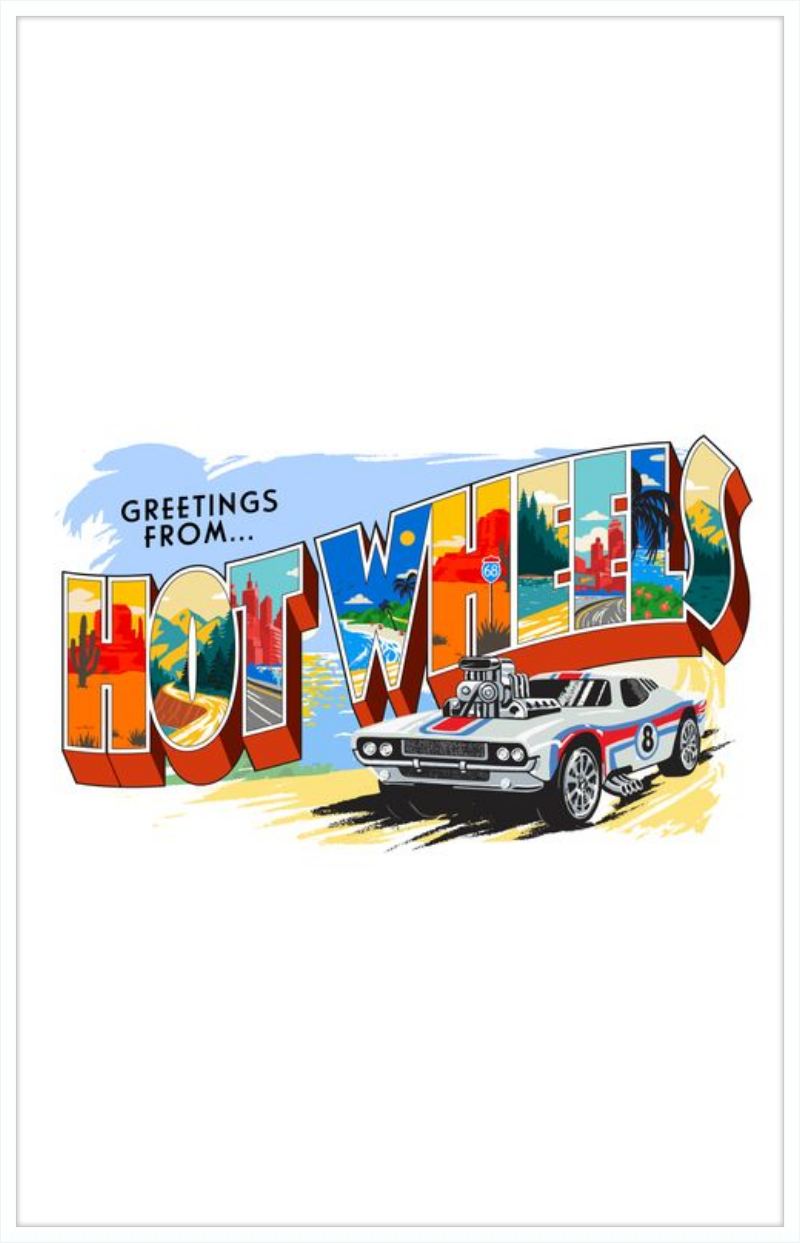 Hot Wheels Greetings