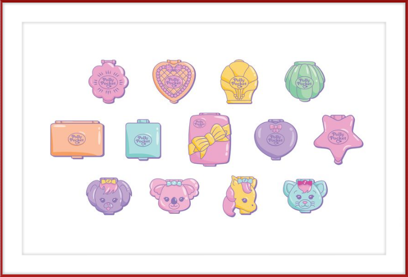 Polly Pocket Compact Cases