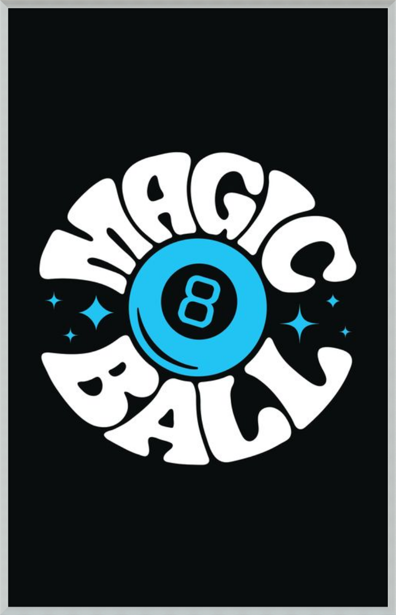 Magic 8 Ball Print