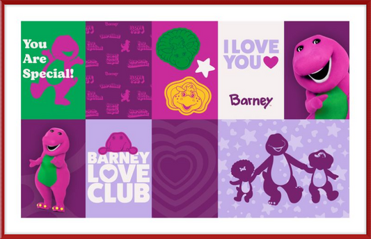 Barney Collage