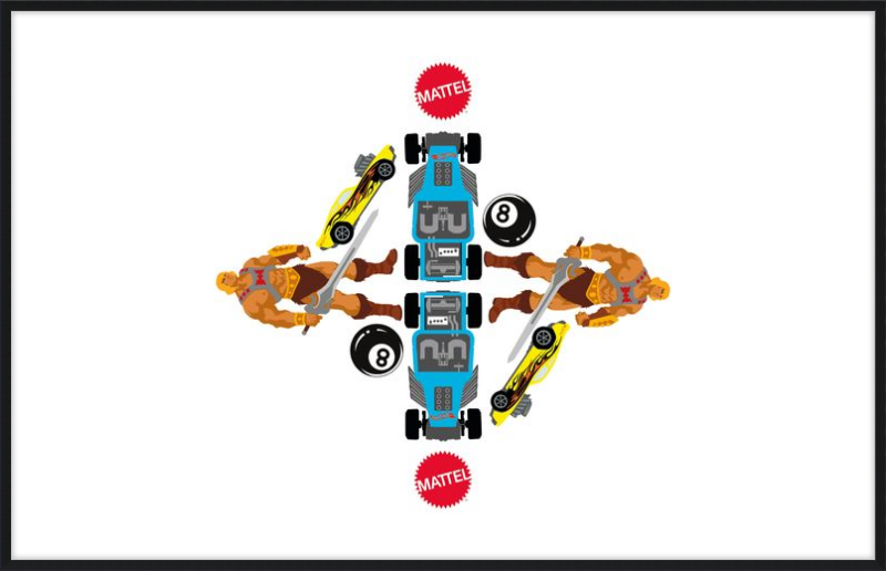 Mattel Brand Pattern 8