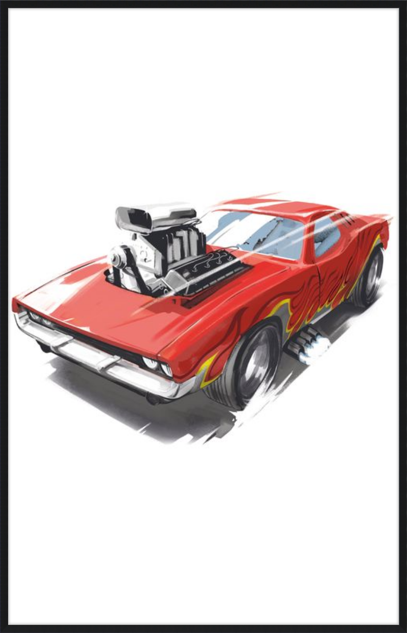 Hot Wheels Painted Tracks 1