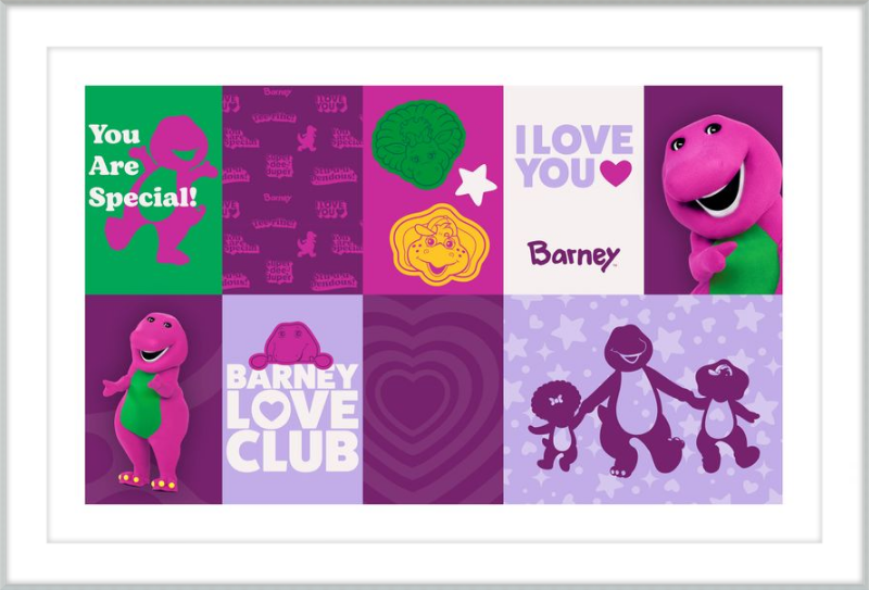 Barney Collage