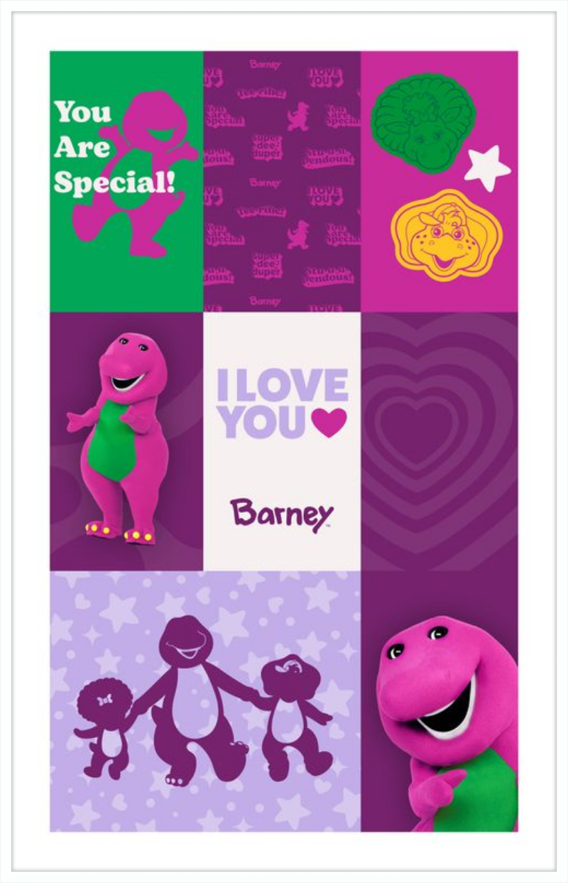 Barney Collage