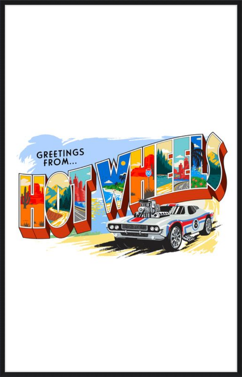 Hot Wheels Greetings
