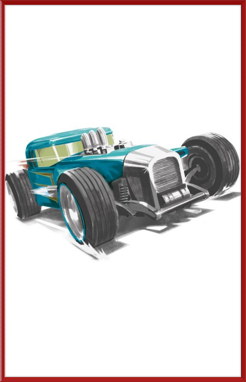 Hot Wheels Painted Tracks 4