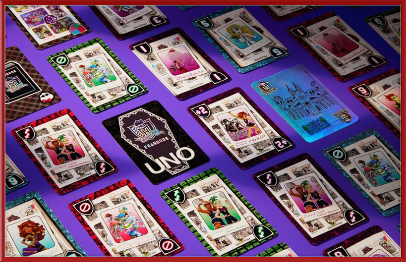 UNO Fandom Monster High Fearbook 1
