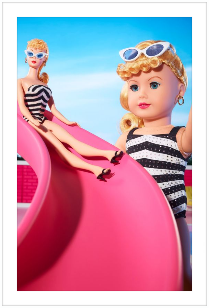 Barbie American Girl Slide