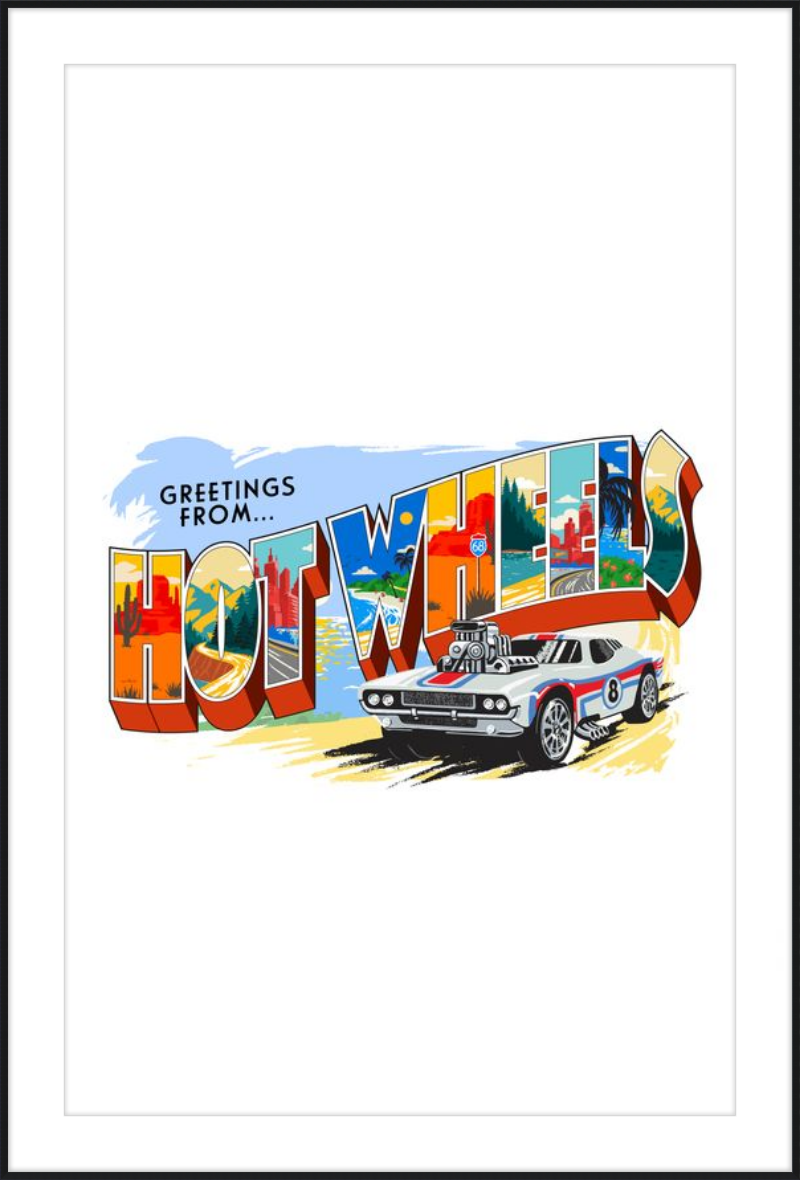 Hot Wheels Greetings