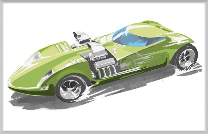 Hot Wheels Painted Tracks 3