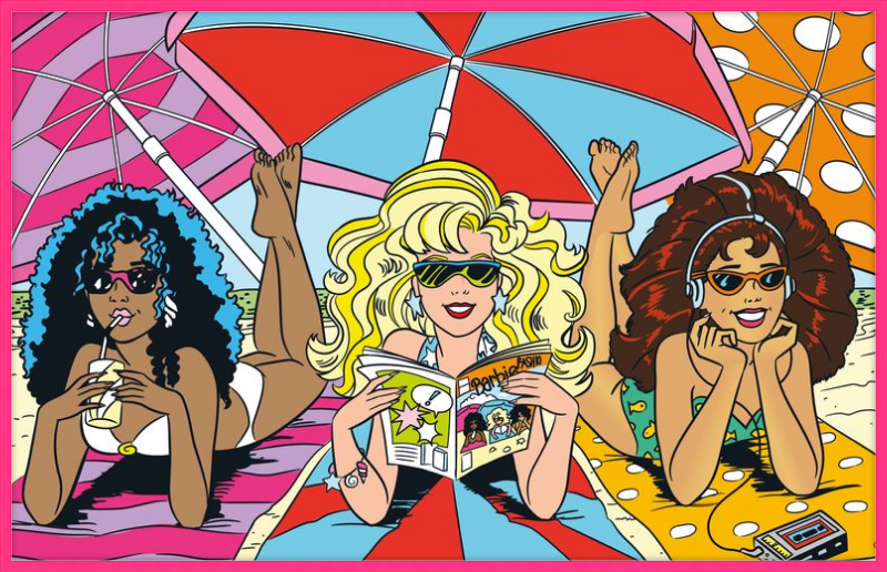 Barbie at the Beach