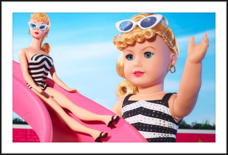 Barbie American Girl Slide