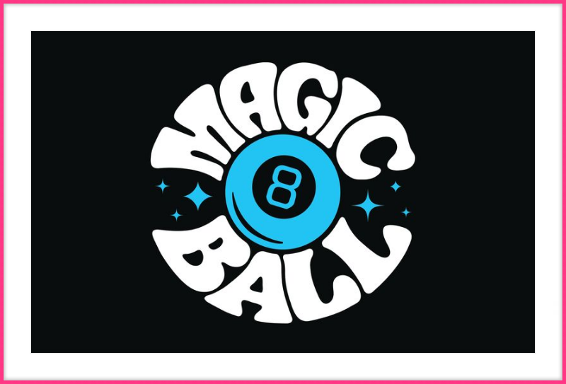 Magic 8 Ball Print