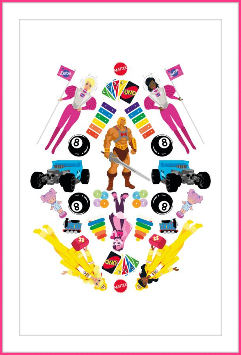 Mattel Brand Pattern 3