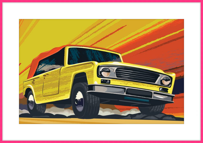 Matchbox Illustrated Car 2
