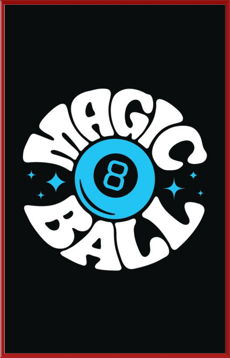 Magic 8 Ball Print