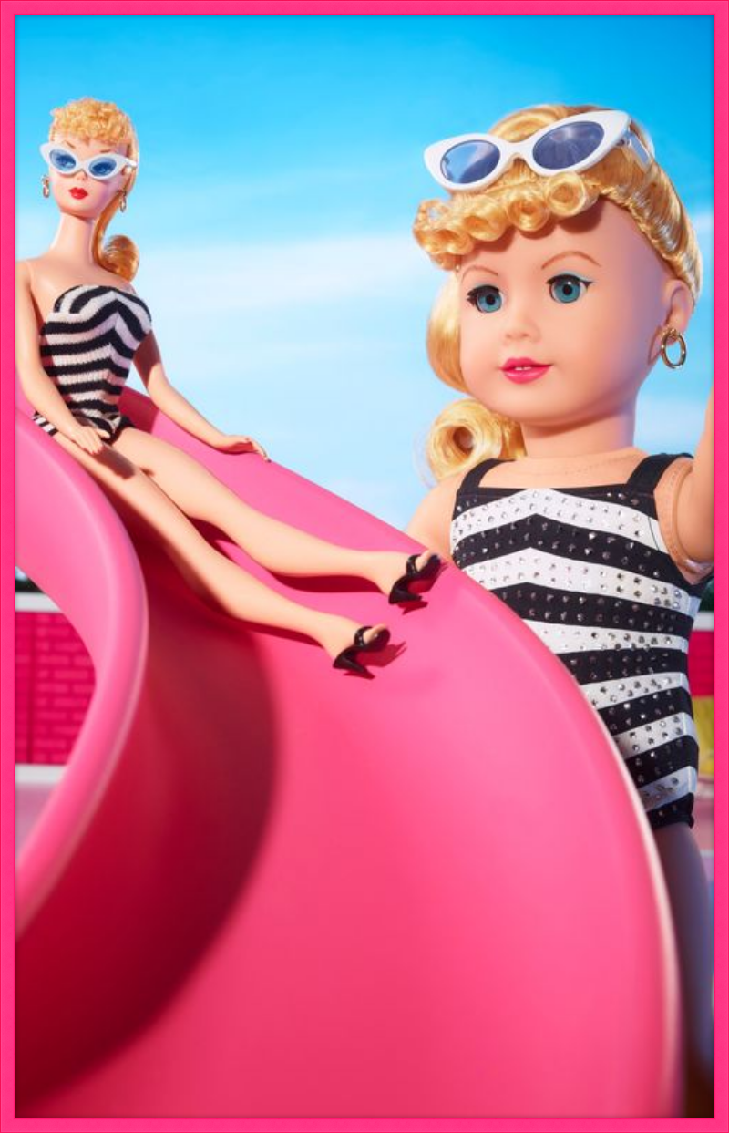 Barbie American Girl Slide