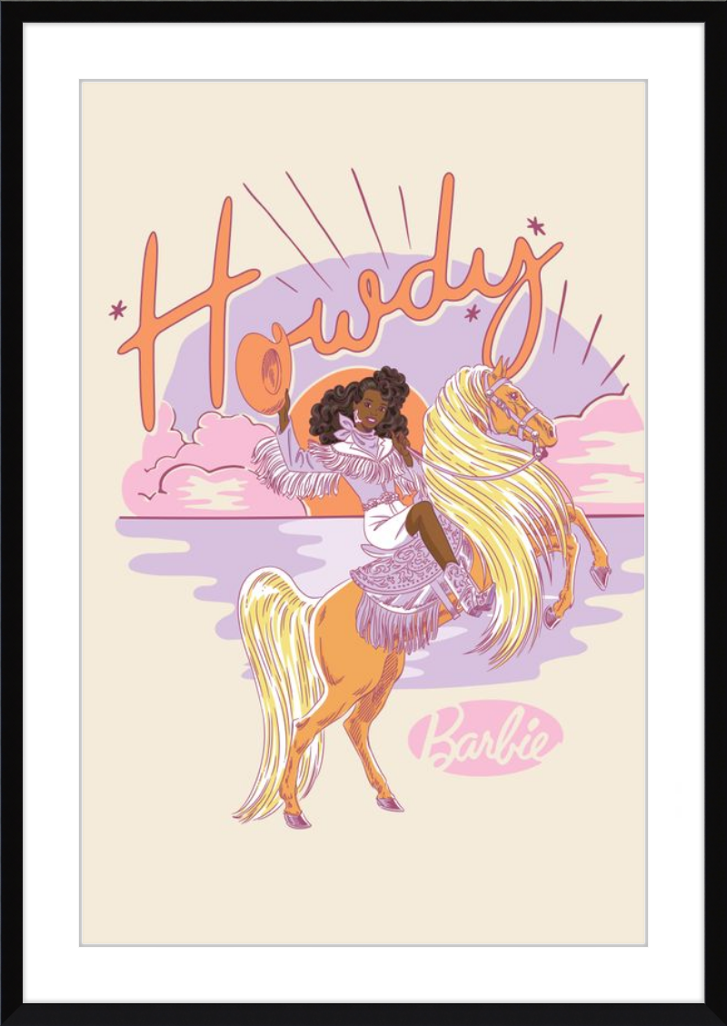 Barbie Art Print 2