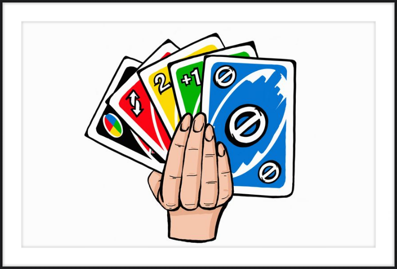 UNO Card Hand