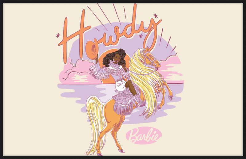 Barbie Howdy Horse