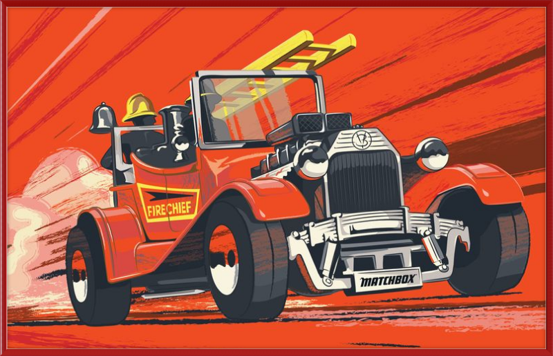 Matchbox Illustrated Car 1