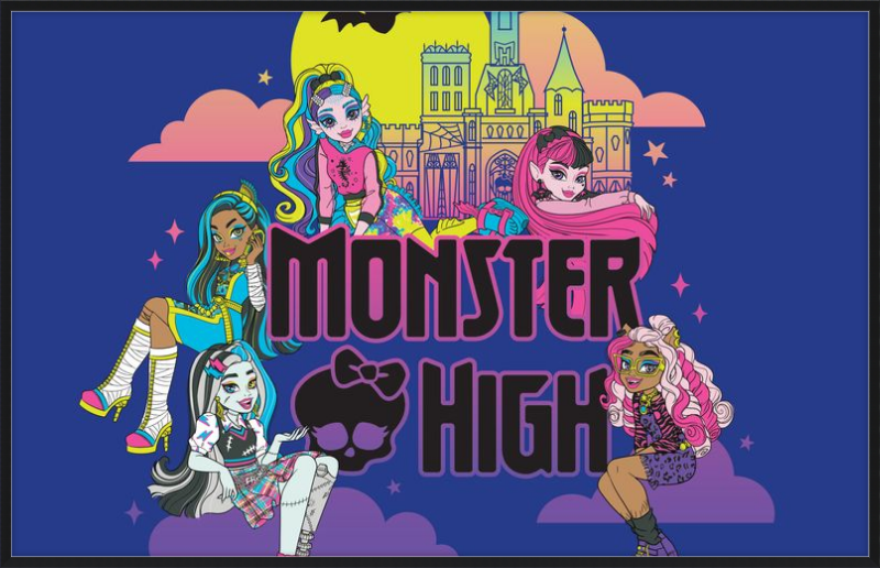 Monster High Group Shot with Logo