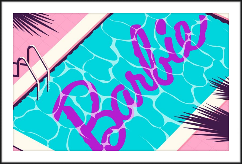 Barbie Logo Pool