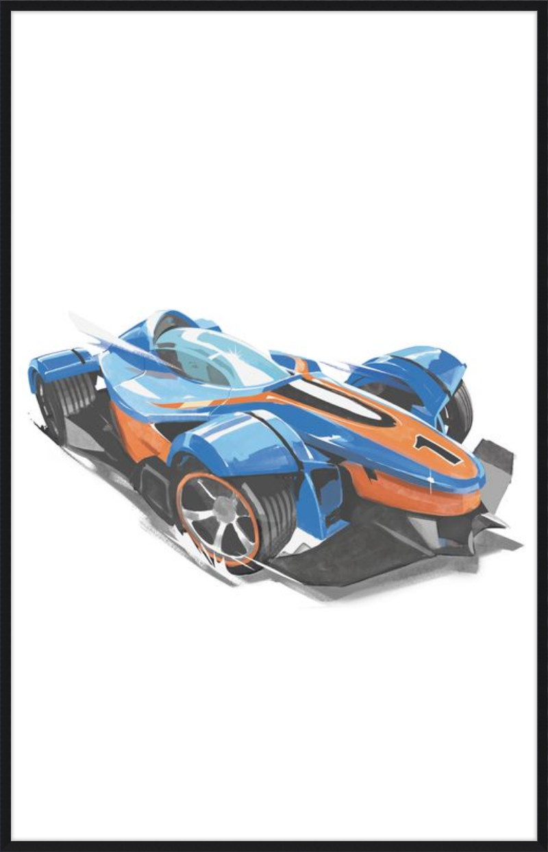 Hot Wheels Painted Tracks 2