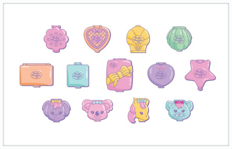 Polly Pocket Compact Cases