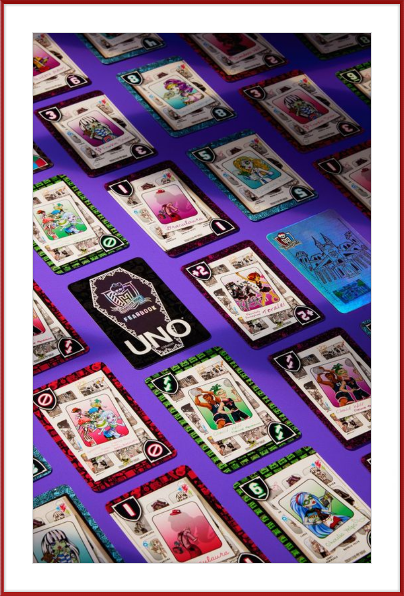UNO Fandom Monster High Fearbook 1