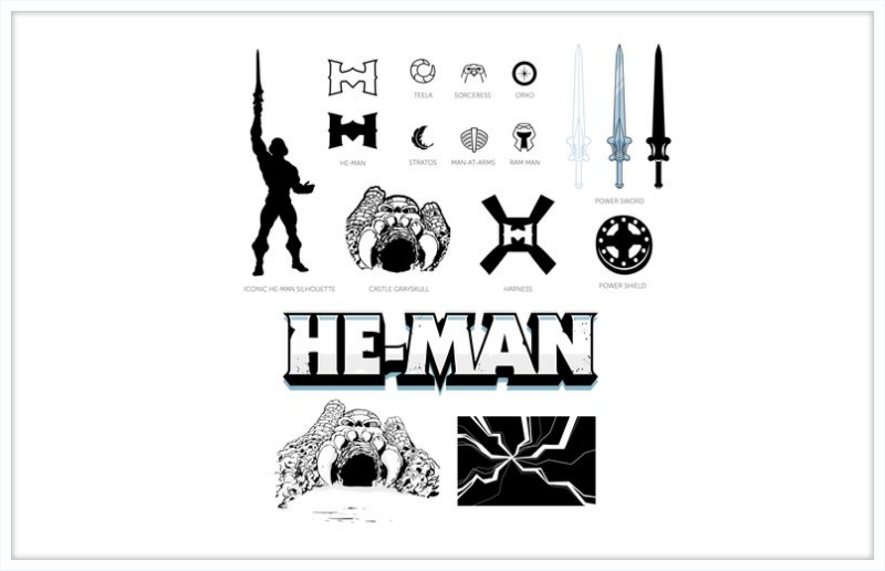 Masters of the Universe He-Man Icons