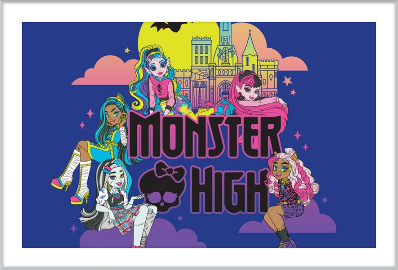 Monster High Group Shot with Logo