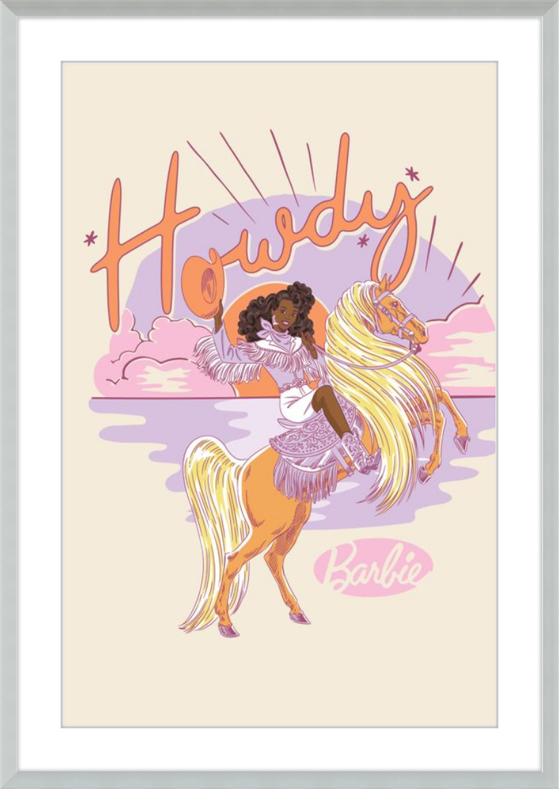 Barbie Art Print 2