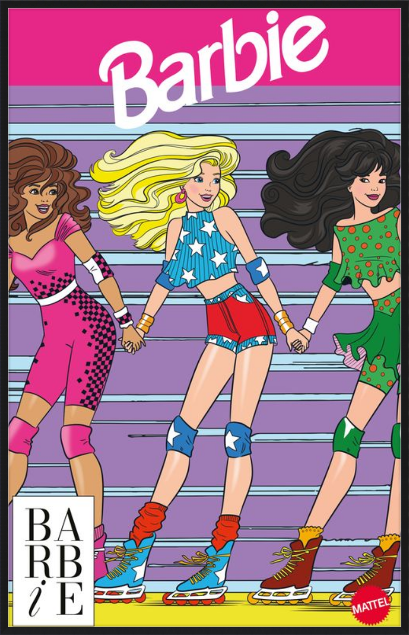 Barbie at the Roller Skating Rink