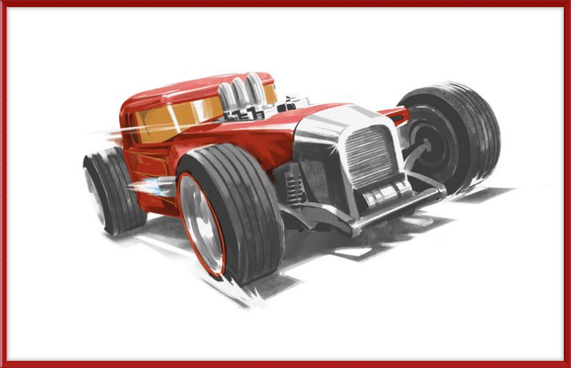 Hot Wheels Painted Tracks 5