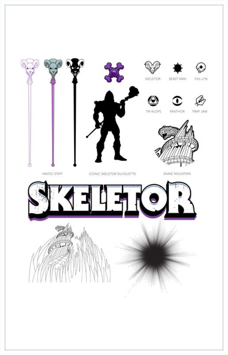 Masters of the Universe Skeletor Icons