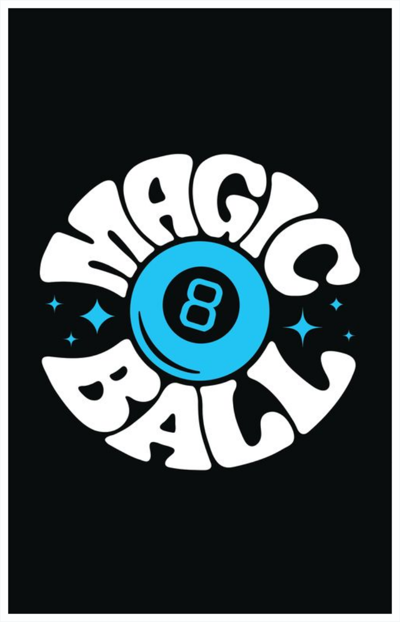 Magic 8 Ball Print
