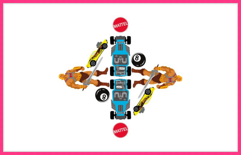Mattel Brand Pattern 8