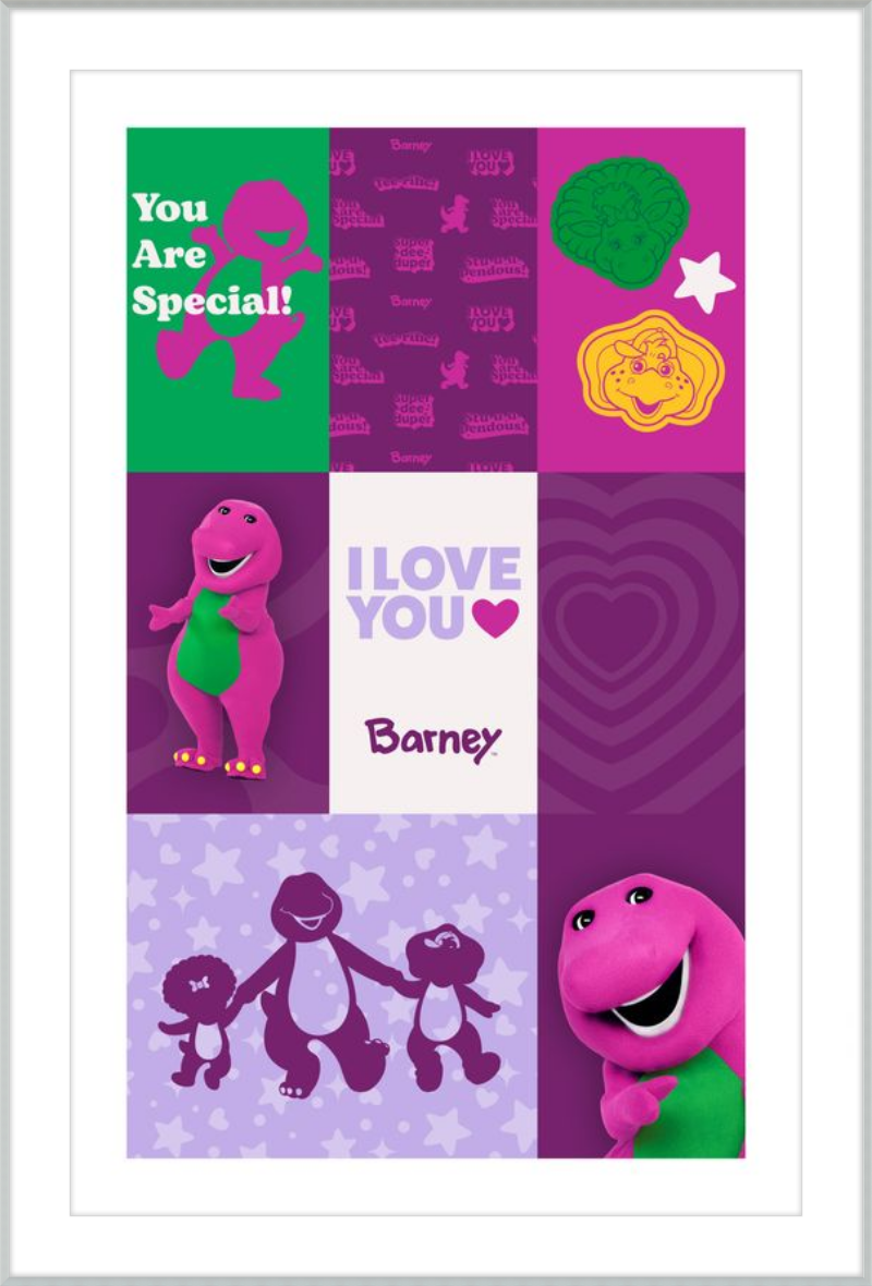 Barney Collage