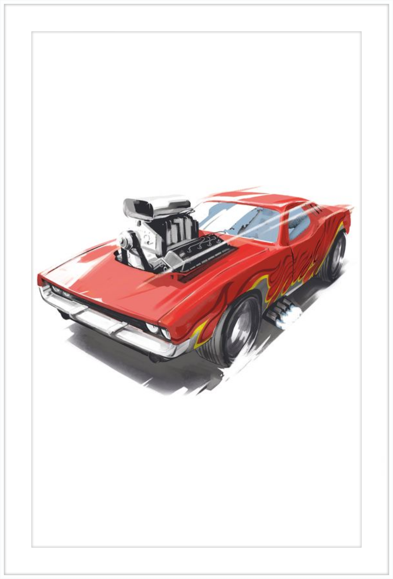 Hot Wheels Painted Tracks 1