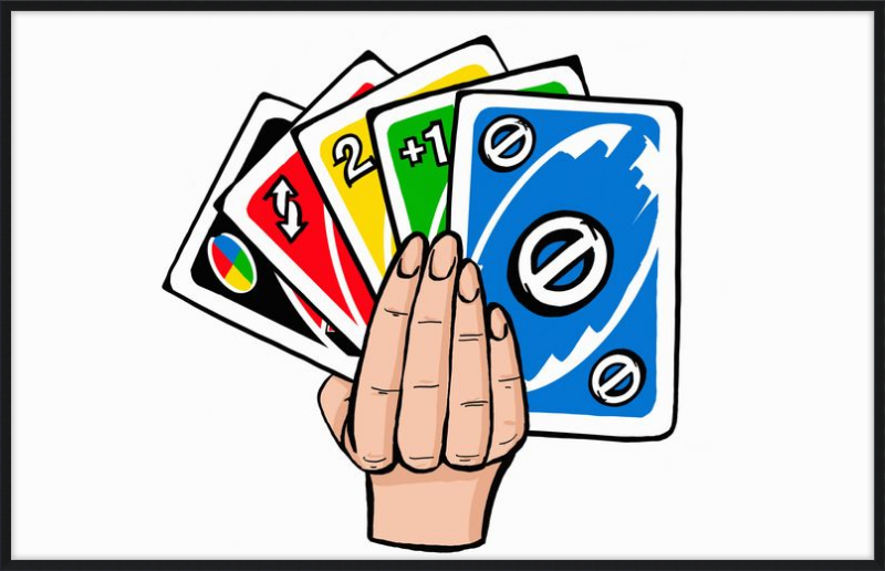 UNO Card Hand