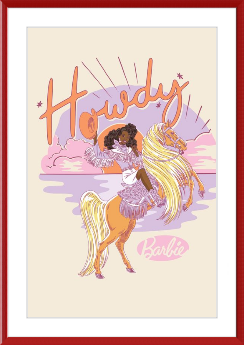 Barbie Art Print 2