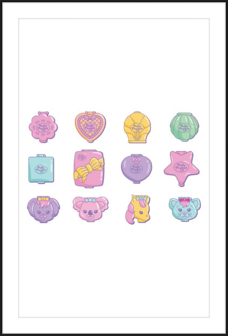 Polly Pocket Compact Cases
