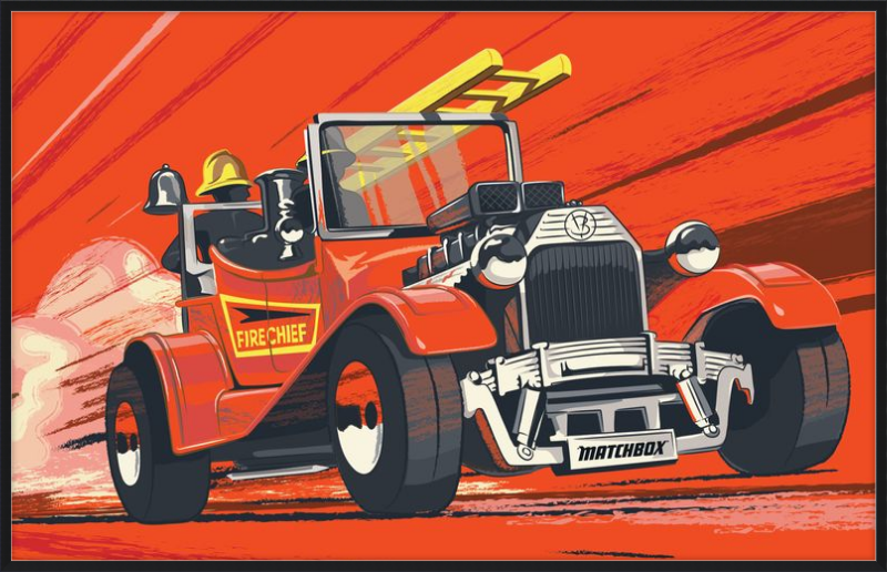 Matchbox Illustrated Car 1