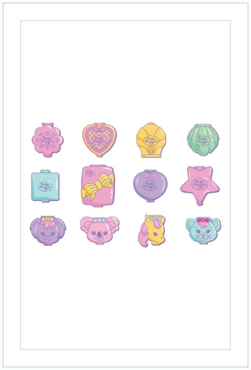 Polly Pocket Compact Cases