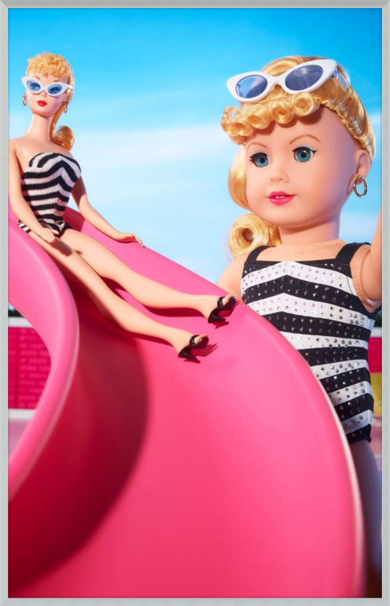 Barbie American Girl Slide