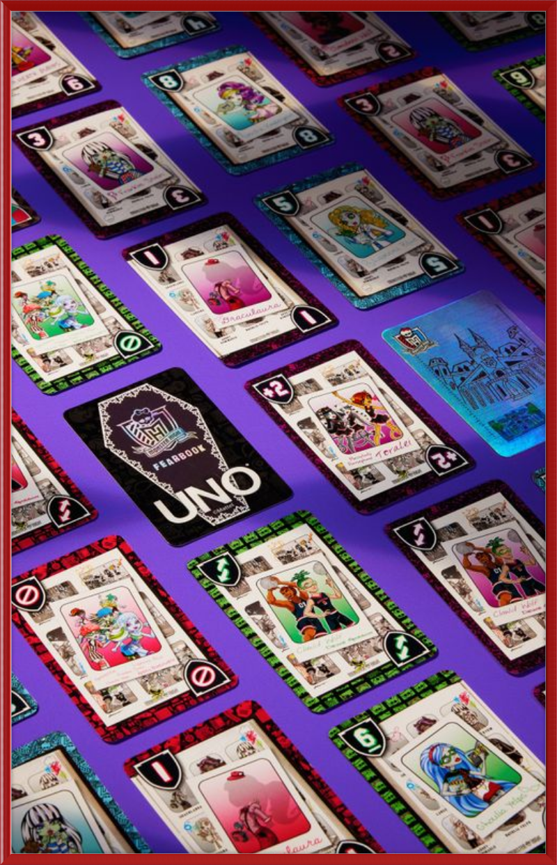 UNO Fandom Monster High Fearbook 1