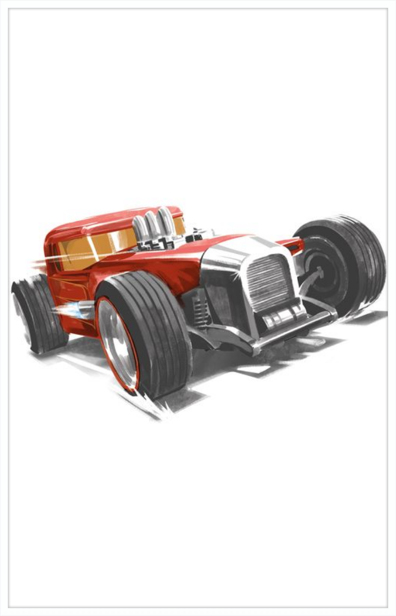 Hot Wheels Painted Tracks 5