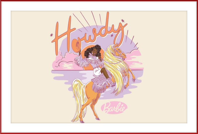 Barbie Howdy Horse