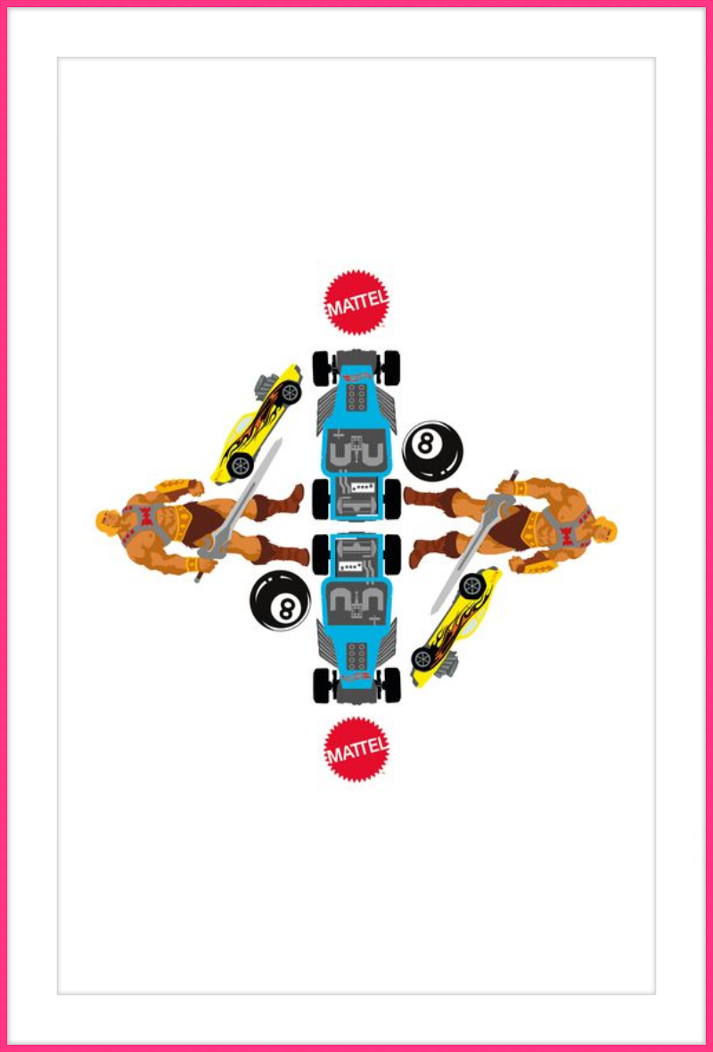 Mattel Brand Pattern 8